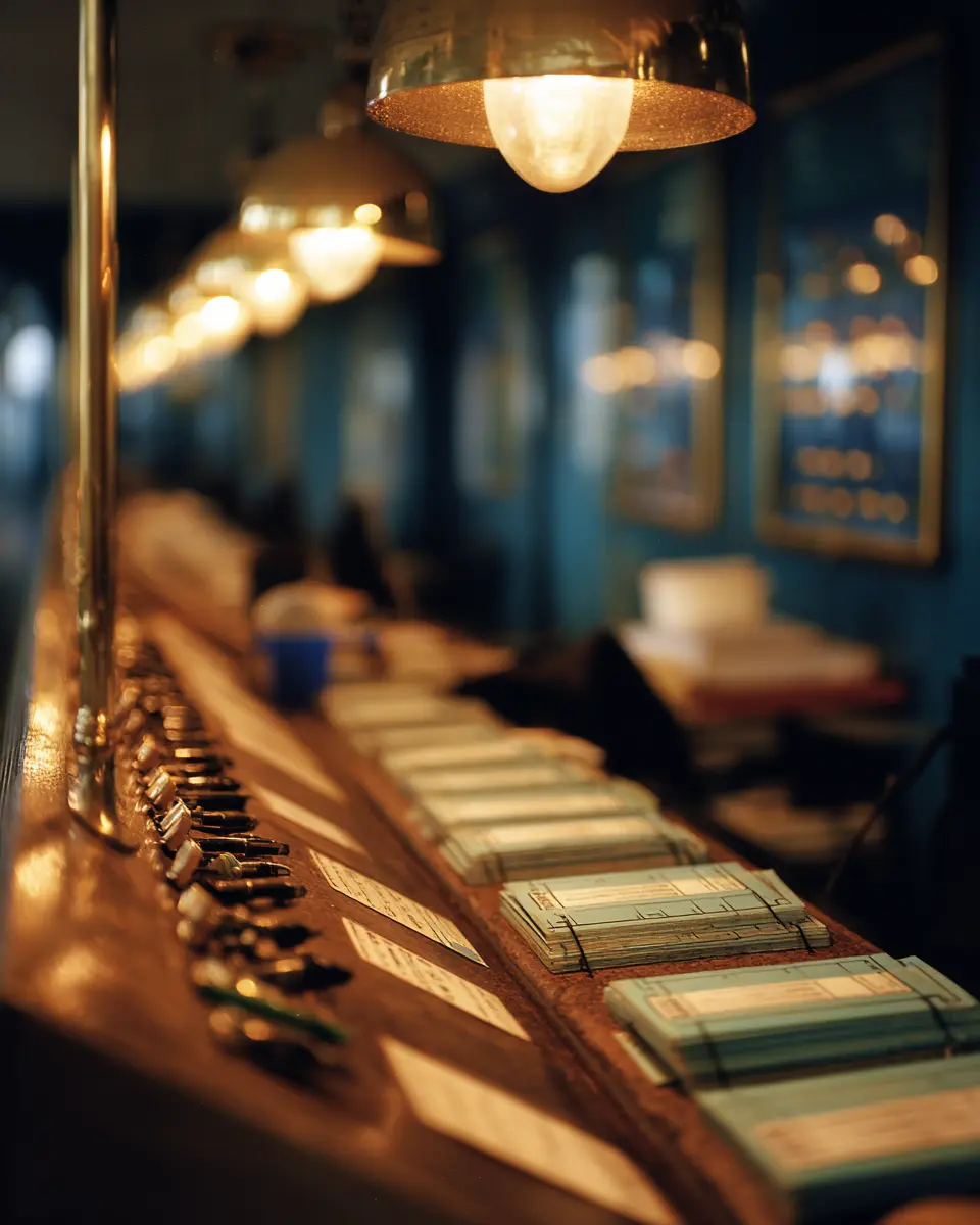 Betting at the course.