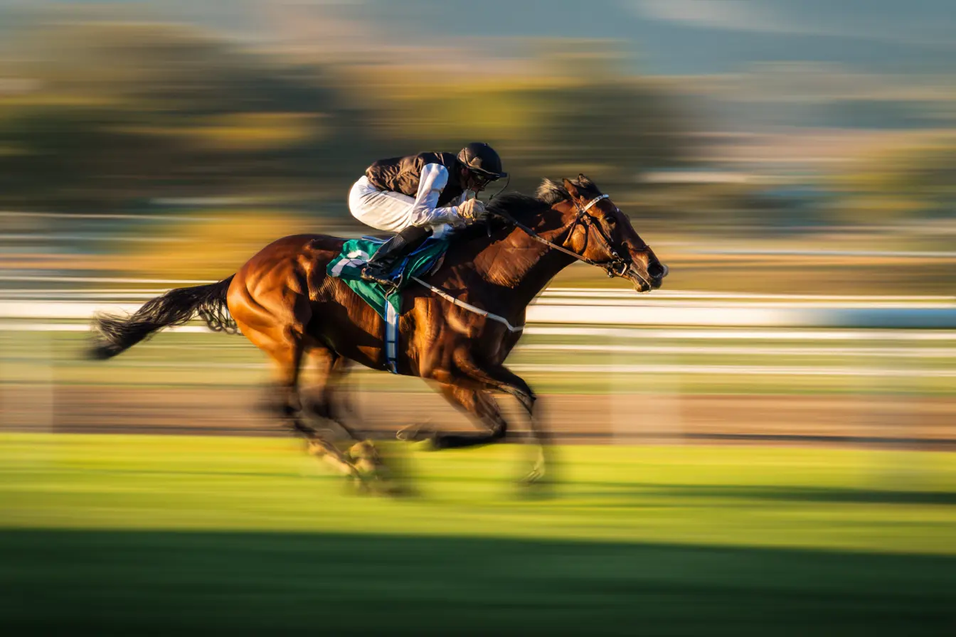 A mile on the Standside, at level weights.